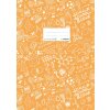 Portada cuaderno A4 SCHOOLYDOO naranja