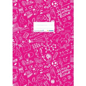 Portada cuaderno A4 SCHOOLYDOO rosa