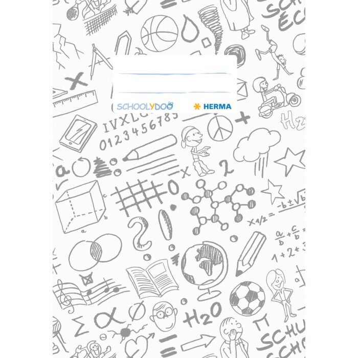 Portada cuaderno A5 SCHOOLYDOO blanco