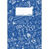 Portada cuaderno A5 SCHOOLYDOO azul
