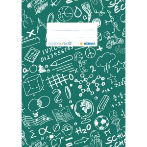 Portada cuaderno A5 SCHOOLYDOO verde