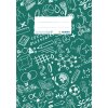 Portada cuaderno A5 SCHOOLYDOO verde