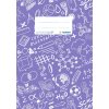 Portada cuaderno A5 SCHOOLYDOO morado