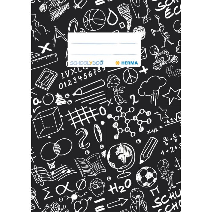 Portada cuaderno A5 SCHOOLYDOO negro