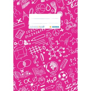 Portada cuaderno A5 SCHOOLYDOO rosa