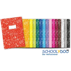 HERMA Protector de cuaderno A4 SCHOOLYDOO gris