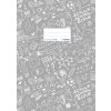 HERMA Protector de cuaderno A4 SCHOOLYDOO gris
