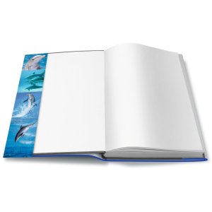 HERMÄX protector de libros delfín 270 x 540 mm