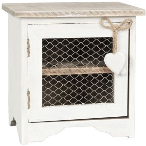 Huevera 19x14x19 cm blanca
