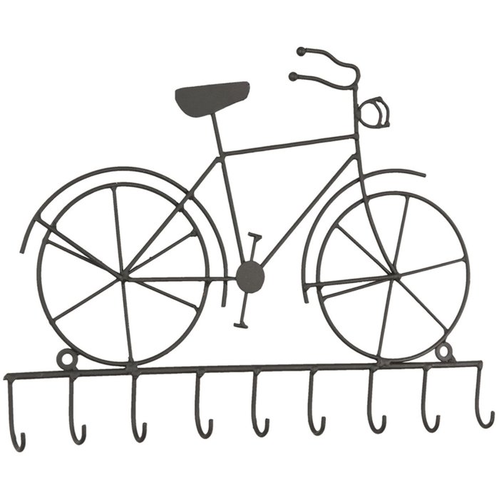 Llavero Clayre & Eef BICICLETA 32x23 cm