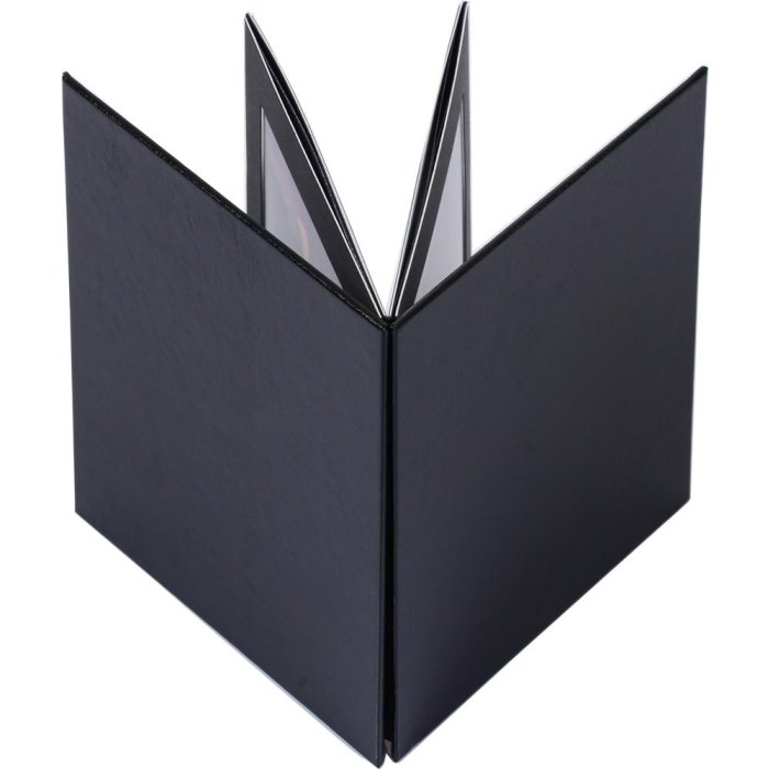 Plegado en acordeón sin fin HNFD negro 15x20 cm 25 unidades