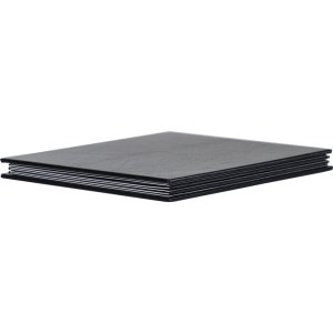Plegado en acordeón sin fin HNFD negro 15x20 cm 25 unidades