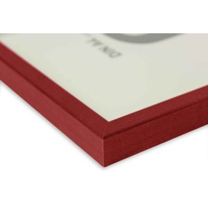 Marco de madera desmontable Quadrum 30x40 cm rojo