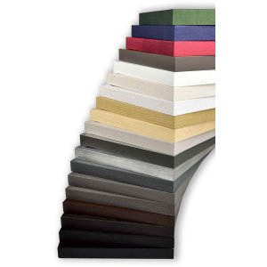 Marco de madera con clip Quadrum 40x50 cm gris