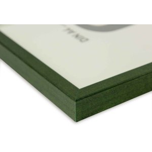 Marco de madera con clip Quadrum 42x60 cm verde