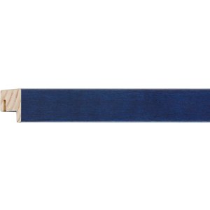 Marco de madera con clip Quadrum 50x70 cm azul