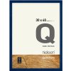 Marco de madera con clip Quadrum 50x70 cm azul