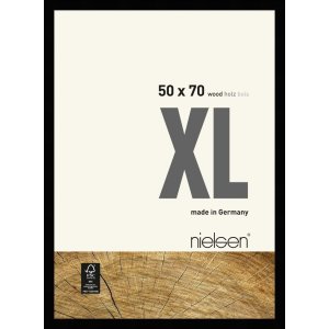 Marco de madera Nielsen XL 50x70 cm negro