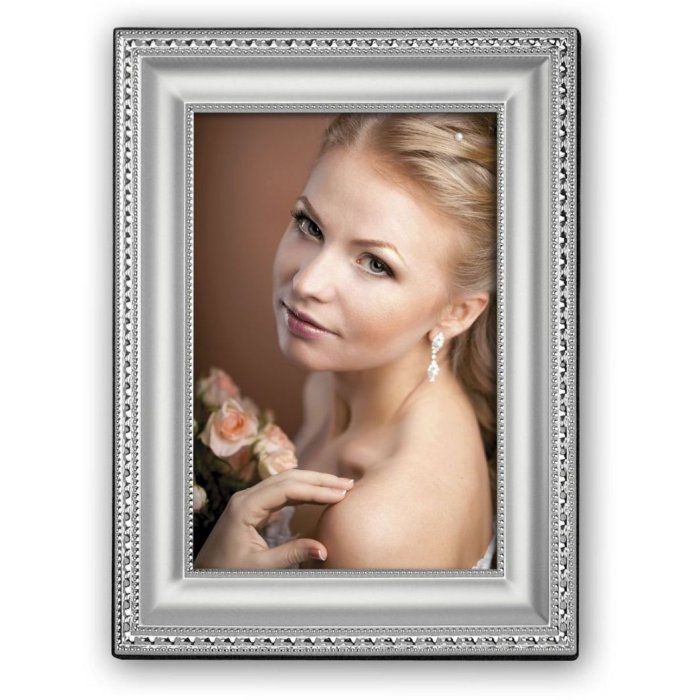 ZEP Marco de fotos de metal Natalie 20x25 cm plata brillante