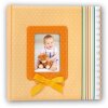 ZEP Baby Album Cinta Naranja 31x31 cm 60 páginas blancas