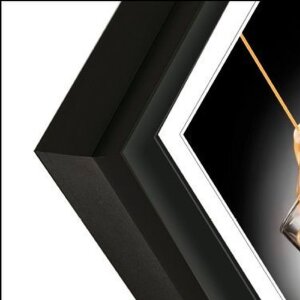 ZEP Marco de aluminio Burpali 40x50 cm negro