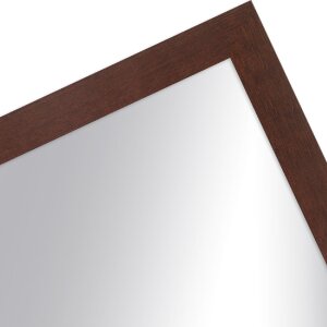 Marco de madera Classic 10x15 cm espejo cristal nogal