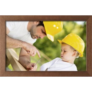 Marco de madera Classic 15x21 cm cristal normal cerezo