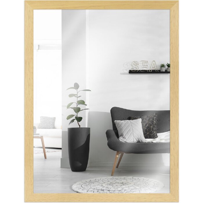 Marco de madera Classic 18x24 cm espejo cristal naturaleza