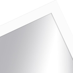 Marco de madera Classic 29,7x42 cm espejo cristal blanco