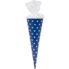 Goldbuch Bolsa de Regalo Estrellas azul 35 cm