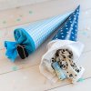 Goldbuch Bolsa de Regalo Estrellas azul 35 cm