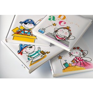 Walther Álbum infantil Pirata Kindergarten 28x30,5 cm 50 páginas blancas