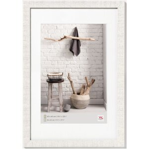 Inicio Marco de madera 40x60 cm blanco polar