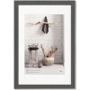 Inicio Marco de madera 40x60 cm gris