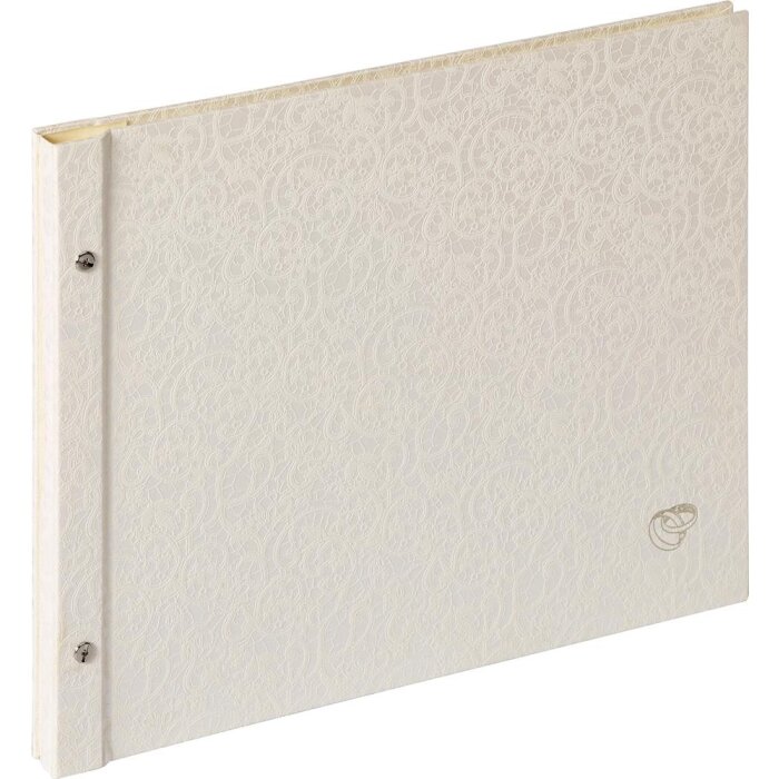 Walther Tornillo Álbum Música de boda blanco 38x31 cm 40 páginas color crema