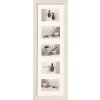 Marco de madera Walther Home crema blanco 5 fotos 10x15 cm