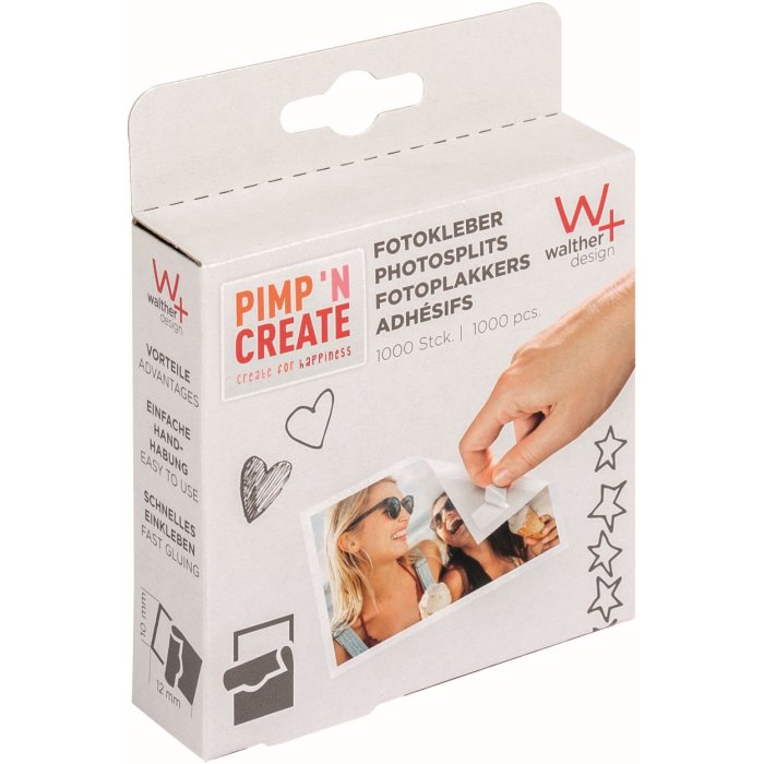 Photo Sticky Dots 1000 unidades - 10x12 mm