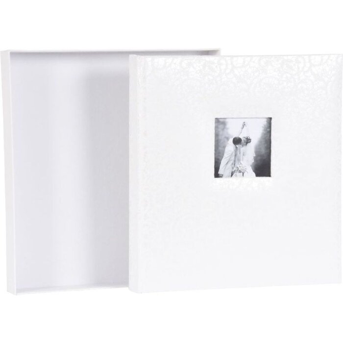 Henzo Álbum de boda Cira 28x30,5 cm 60 páginas blancas