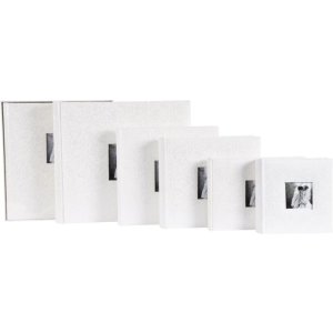 Henzo Álbum de boda Cira 28x30,5 cm 60 páginas blancas