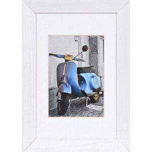 Marco de madera Umbria 10x15 cm blanco