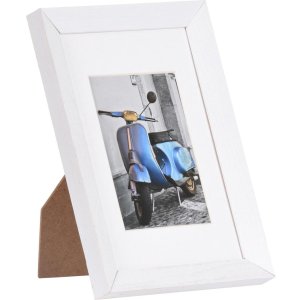 Marco de madera Umbria 10x15 cm blanco
