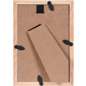 Marco de madera Umbria 10x15 cm negro