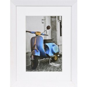 Marco de madera Umbria 15x20 cm blanco