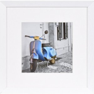 Marco de madera Henzo Umbria 20x20 cm blanco