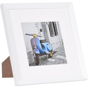 Marco de madera Henzo Umbria 20x20 cm blanco