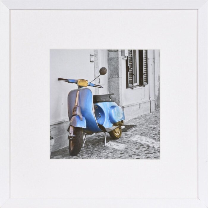 Marco de madera Umbria 30x30 cm blanco