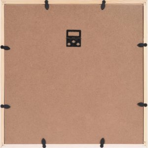 Marco de madera Umbria 30x30 cm negro