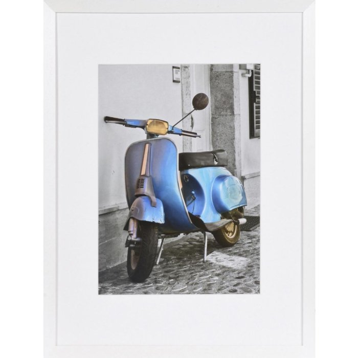Marco de madera Henzo Umbria 30x40 cm blanco