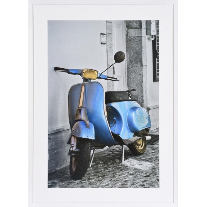 Marco de madera Umbria 50x70 cm blanco