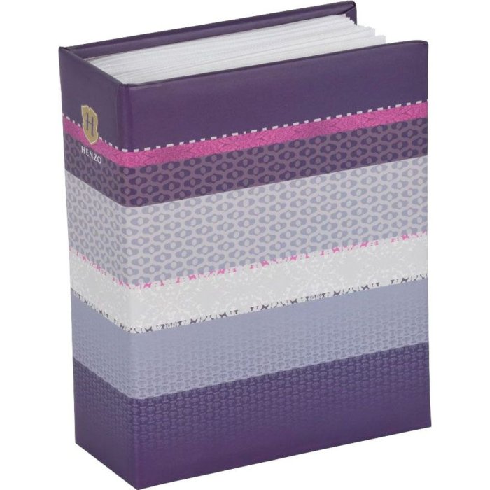 Henzo Minimax álbum deslizable Niveles 100 fotos 10x15 cm morado